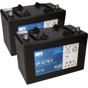 Batteri 12V 76Ah, Exide
